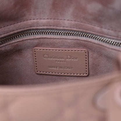Christian Dior Ultra Matte Calfskin Cannage Small My ABCDior Lady Dior Beige 6 of 9
