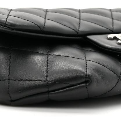 Chanel Calfskin Quilted CC Uniform Flap Belt Bag Black 10 of 11