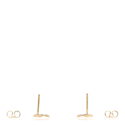 Tiffany 18K Yellow Gold Diamond Paloma Picasso Olive Leaf Earrings 3 of 4