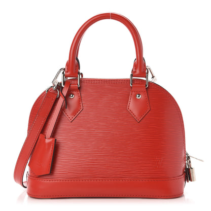 Louis Vuitton Epi Alma BB Coquelicot 1 of 9