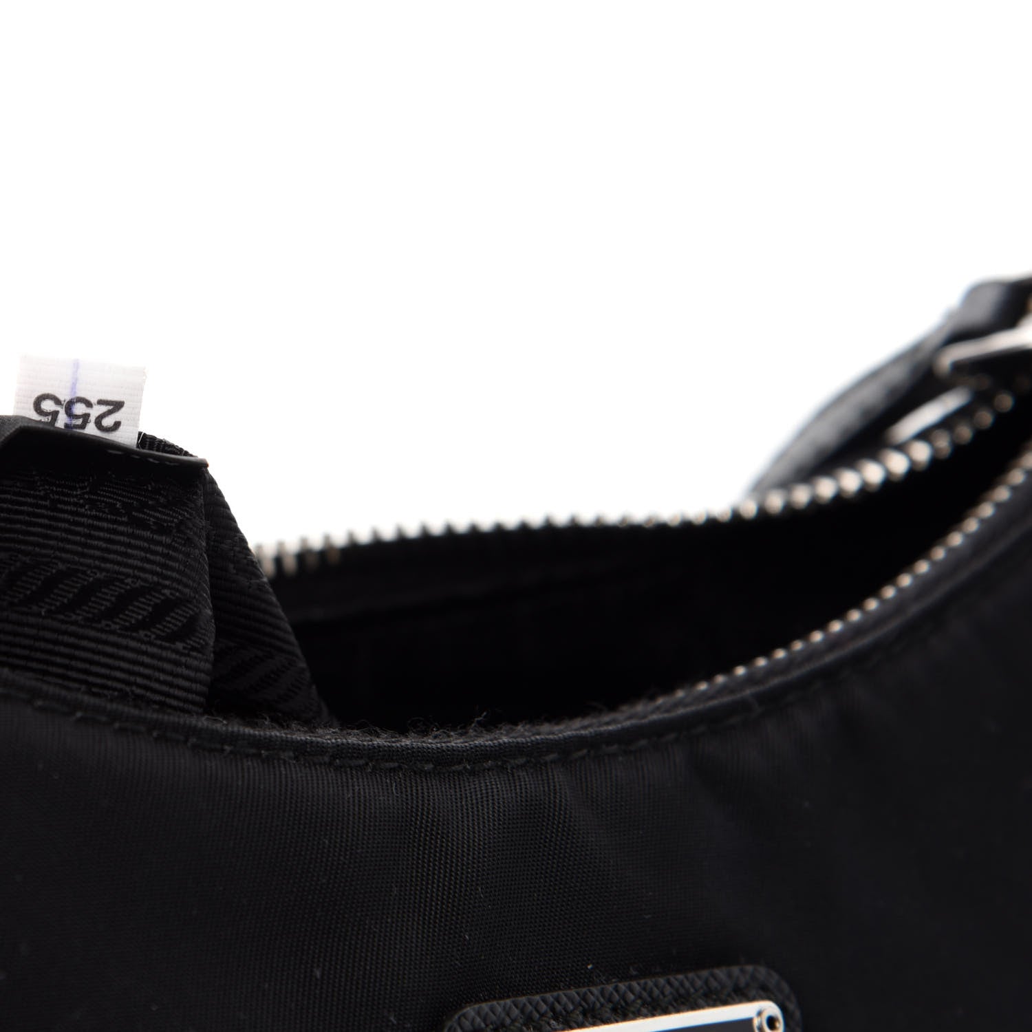 Prada Nylon Re-Edition 2005 Shoulder Bag Black 10 of 11