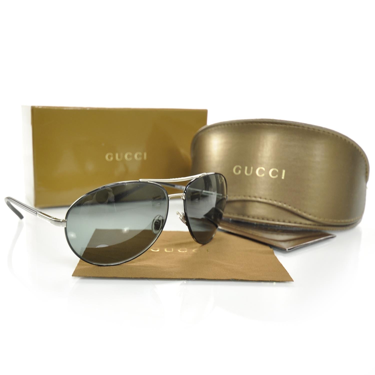 Gucci Aviator Sunglasses 1889S Black 4 of 7