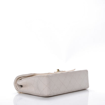 Chanel Lambskin Quilted Small Double Flap White 4 of 19