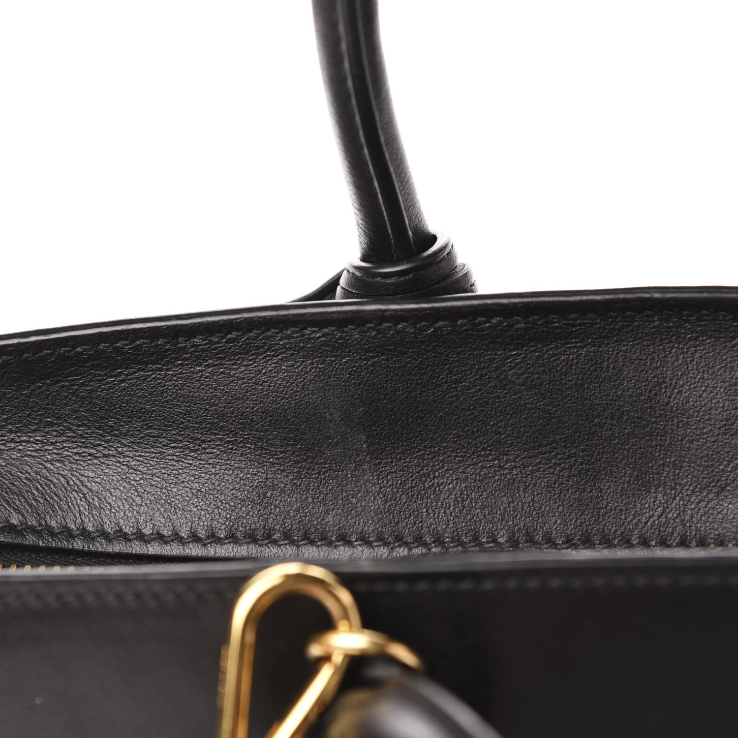 Prada Saffiano City Calf Medium Esplanade Tote Biliardo Black 14 of 15