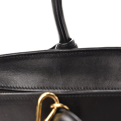 Prada Saffiano City Calf Medium Esplanade Tote Biliardo Black 14 of 15