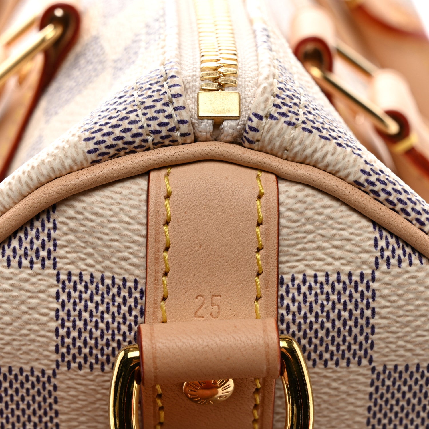 Louis Vuitton Damier Azur Nautical Speedy Bandouliere 25 8 of 11