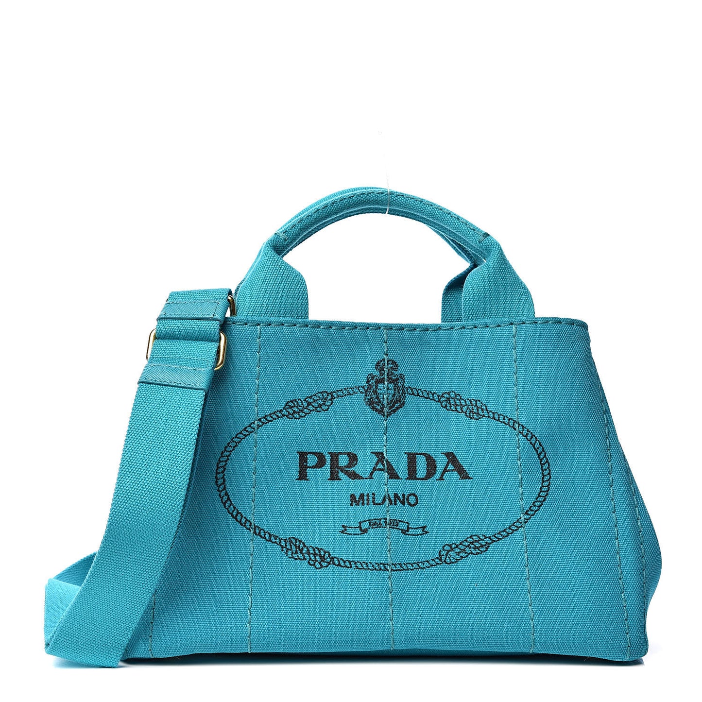 Canapa Small Logo Tote Pavone