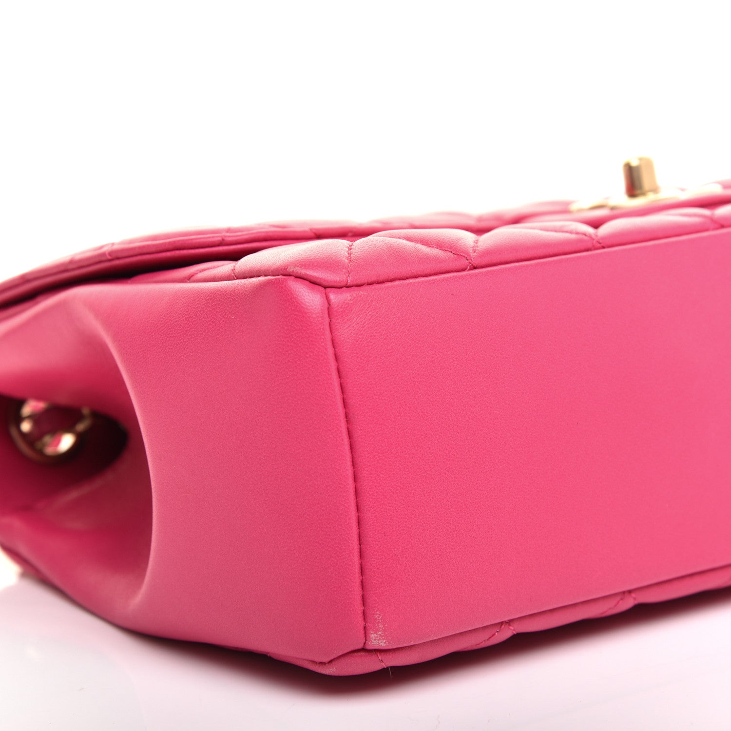 Chanel Lambskin Quilted Medium Mademoiselle Chic Flap Pink 6 of 10