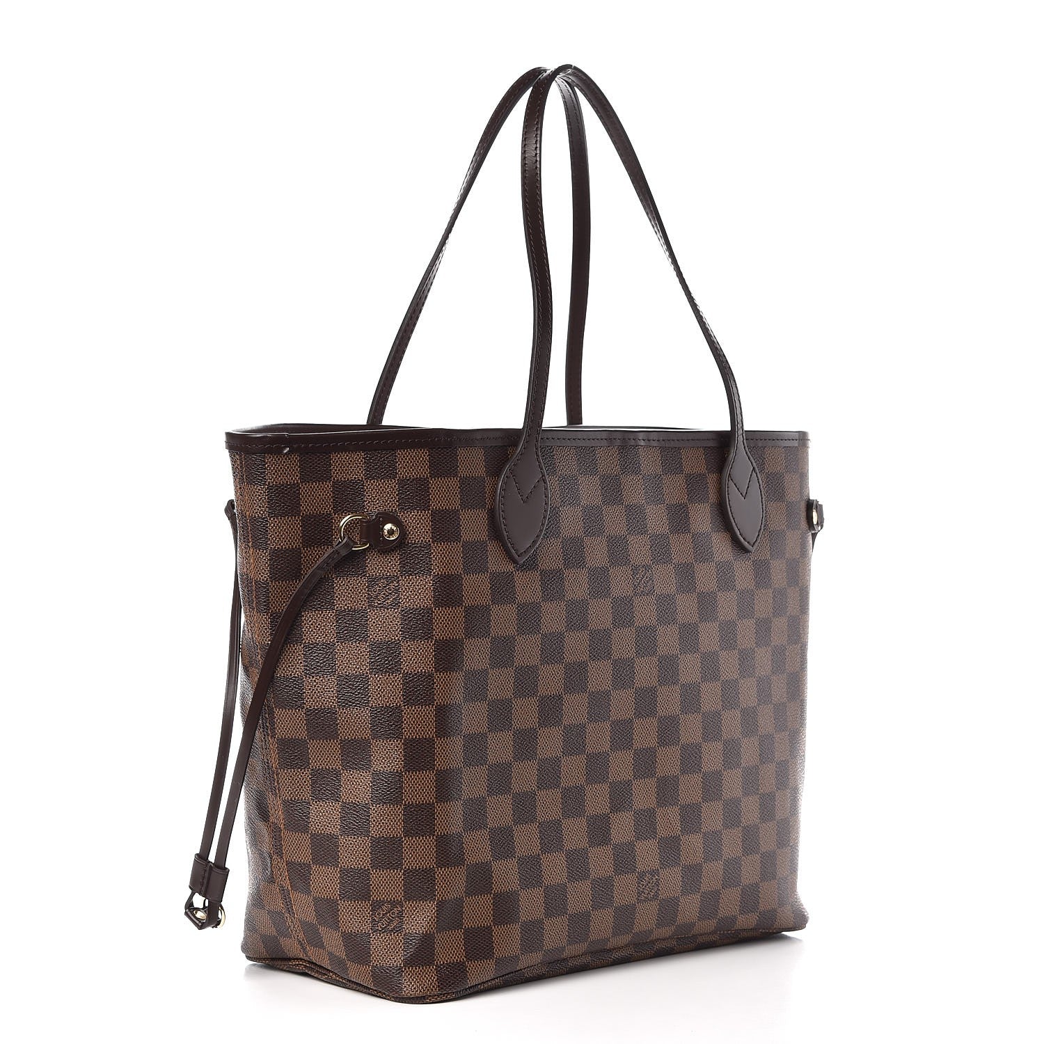 Louis Vuitton Damier Ebene Neo Neverfull MM Rose Ballerine 3 of 8