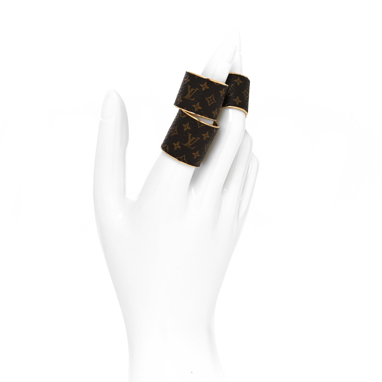 Louis Vuitton Monogram Skin 3 Ring Set M 2 of 6