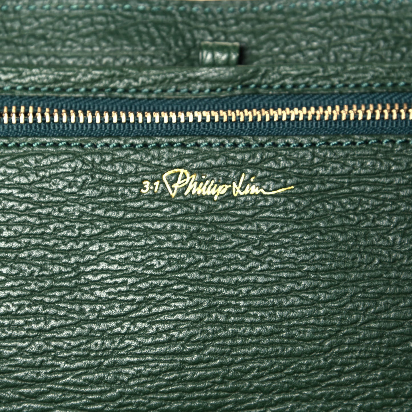 Textured Calfskin Large Pashli Satchel Jade