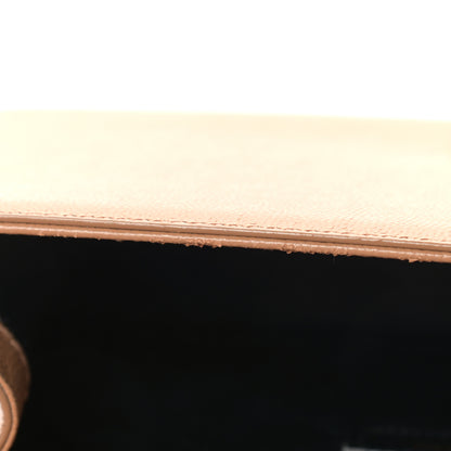 Saint Laurent Grain De Poudre Medium Monogram Kate Satchel Dark Beige 13 of 13