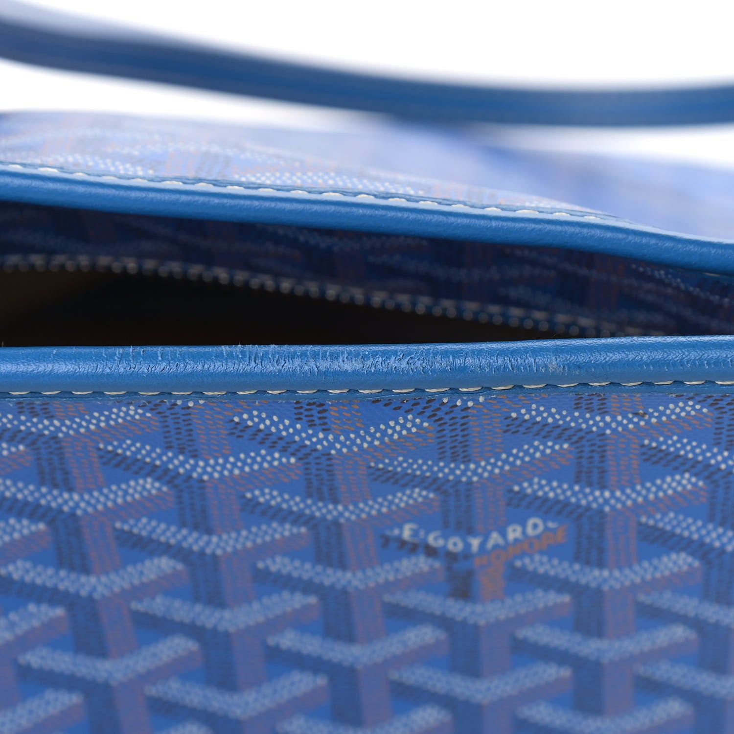 Goyard Goyardine Artois MM Blue 14 of 17