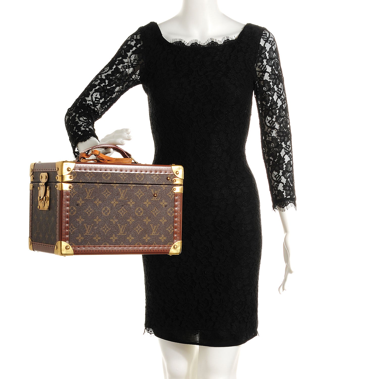 Louis Vuitton Monogram Boite Flacons Beauty Train Trunk Case 2 of 9