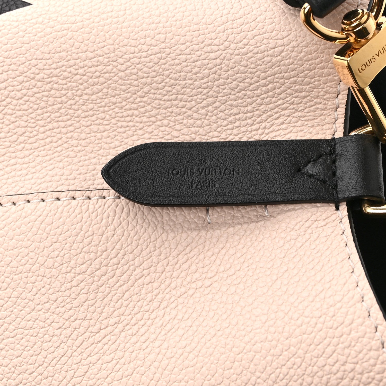 Louis Vuitton Empreinte Monogram Giant Crafty Neonoe MM Creme Black 7 of 12