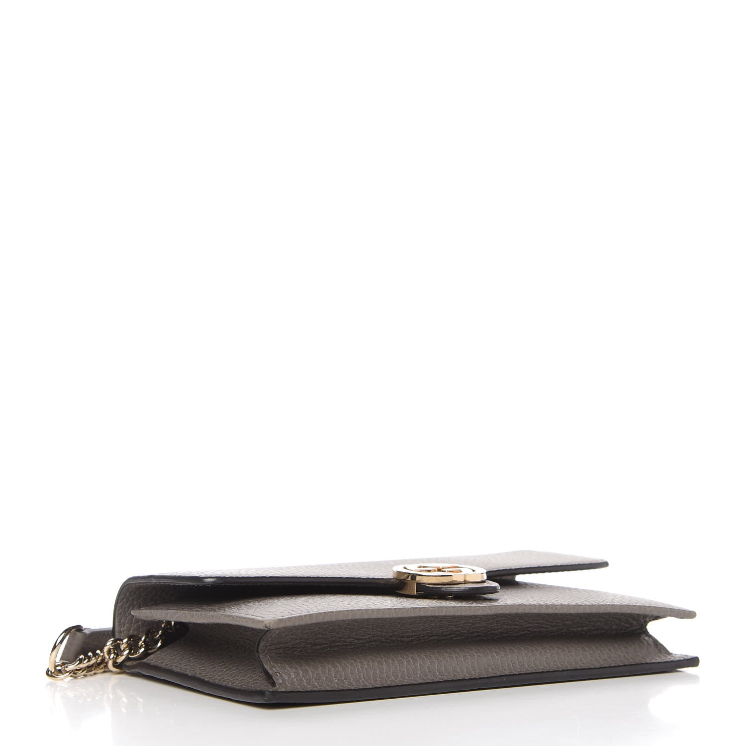 Gucci Dollar Calfskin Interlocking G Chain Wallet Loess 4 of 10