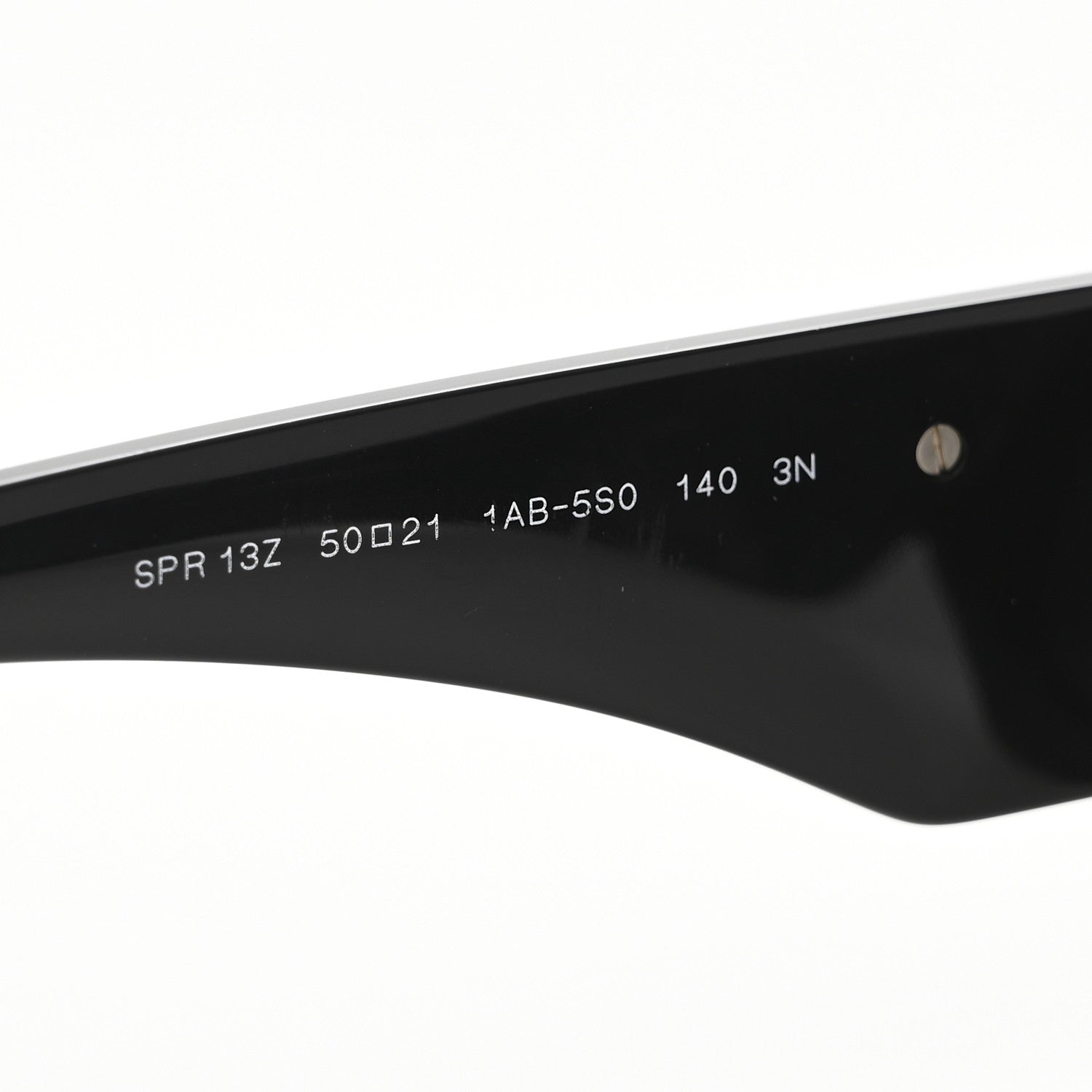 Prada Acetate Symbole Sunglasses SPR 13Z Black 6 of 8