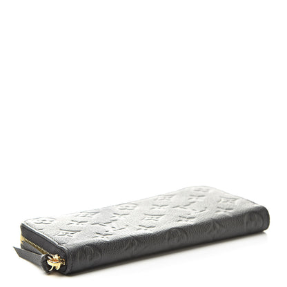 Louis Vuitton Empreinte Clemence Wallet Black 4 of 8