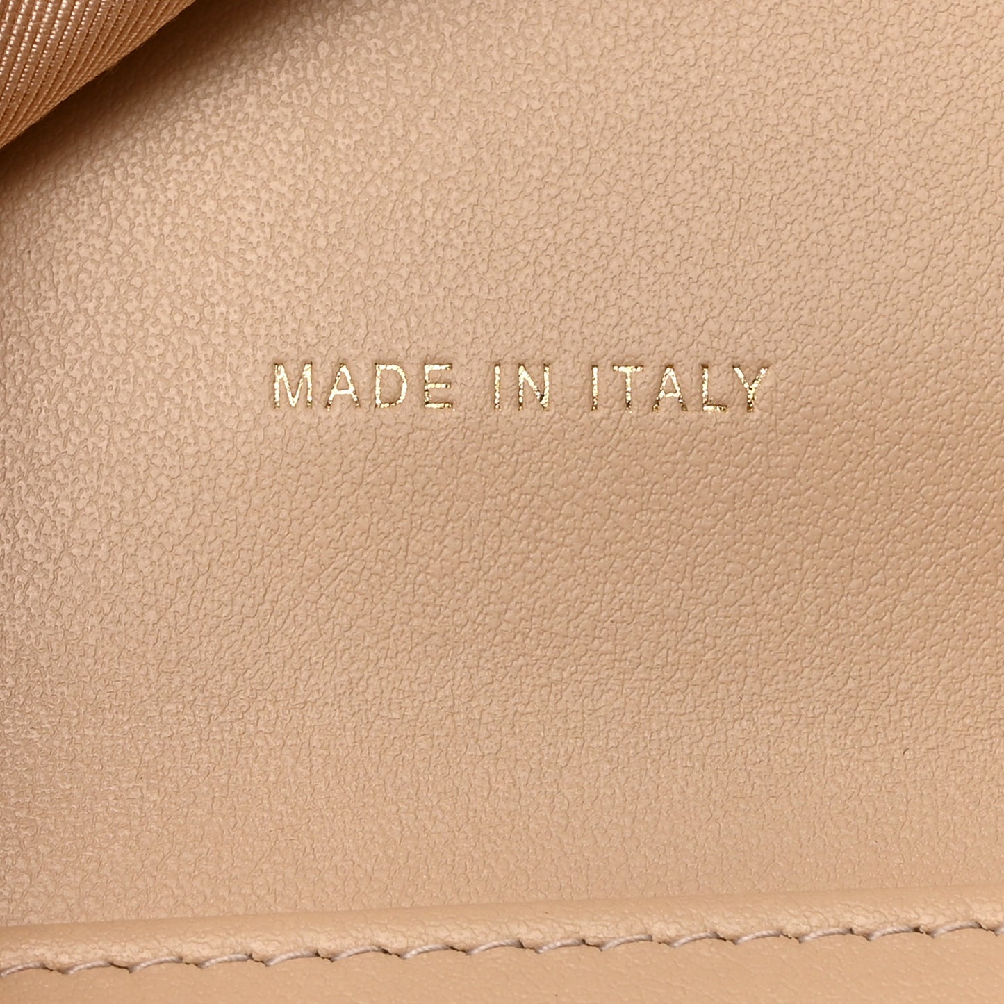Caviar Quilted Compact Flap Wallet Beige
