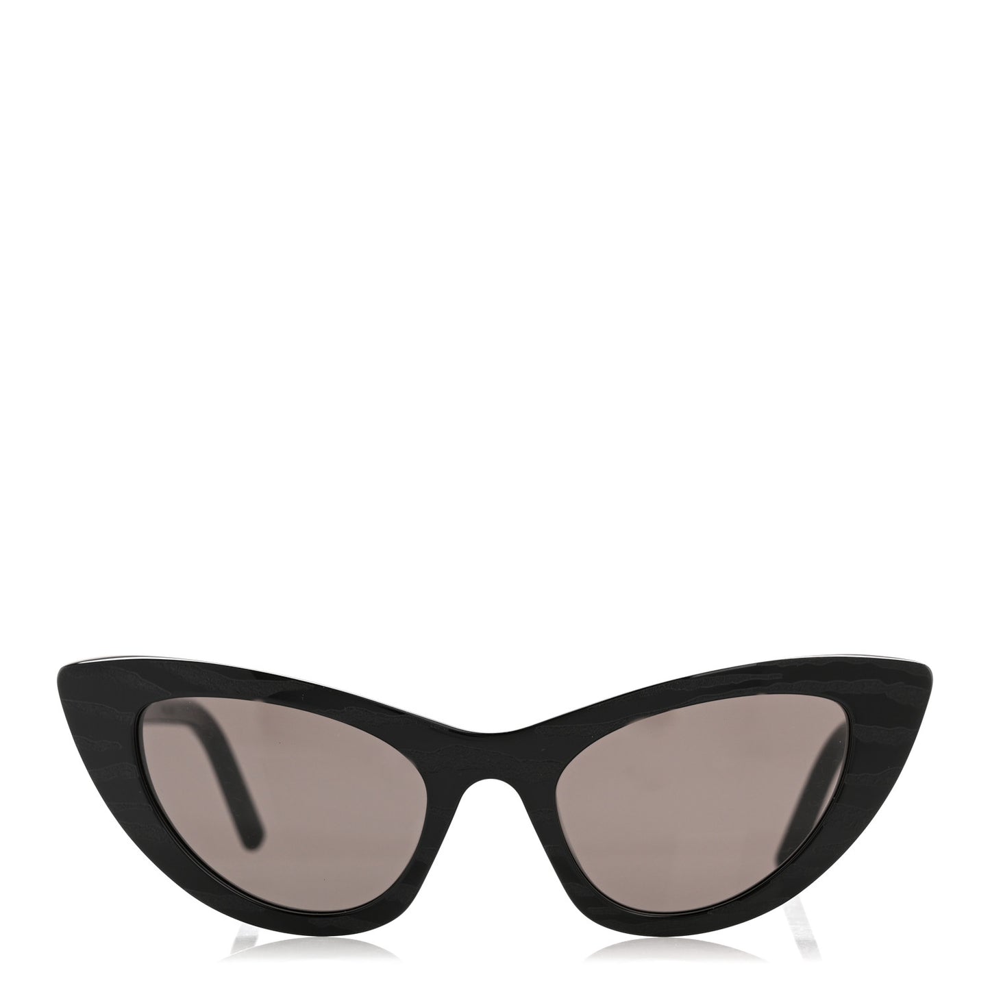 Acetate Lily Tiger Cat Eye Sunglasses SL213 Black