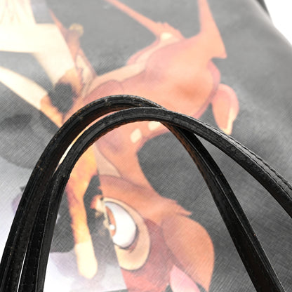 Givenchy Textured Coated Canvas Bambi Print Medium Antigona Tote 13 of 16