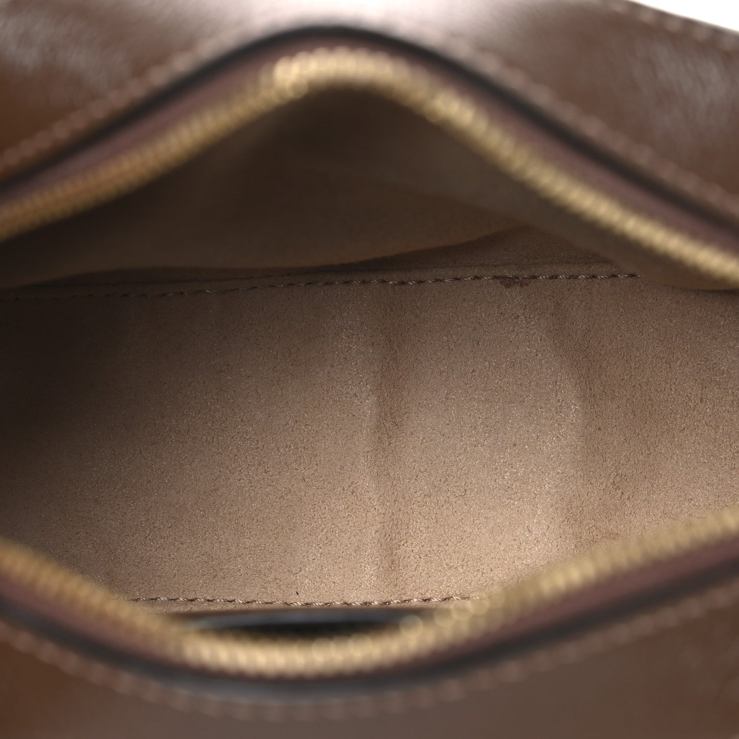 GG Supreme Monogram Mini Horsebit 1955 Camera Shoulder Bag Beige Brown Sugar