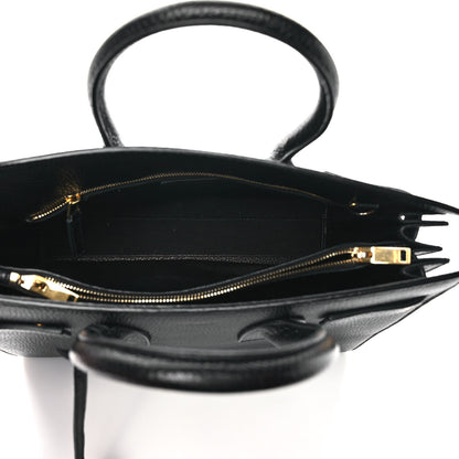 Saint Laurent Grained Calfskin Small Sac De Jour Black 5 of 8