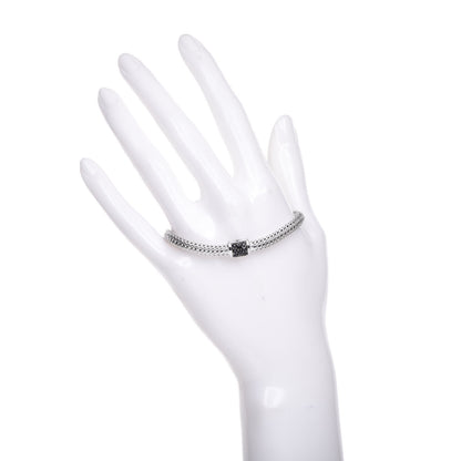 John Hardy Sterling Silver Black Sapphire 5mm Classic Chain Bracelet 2 of 5