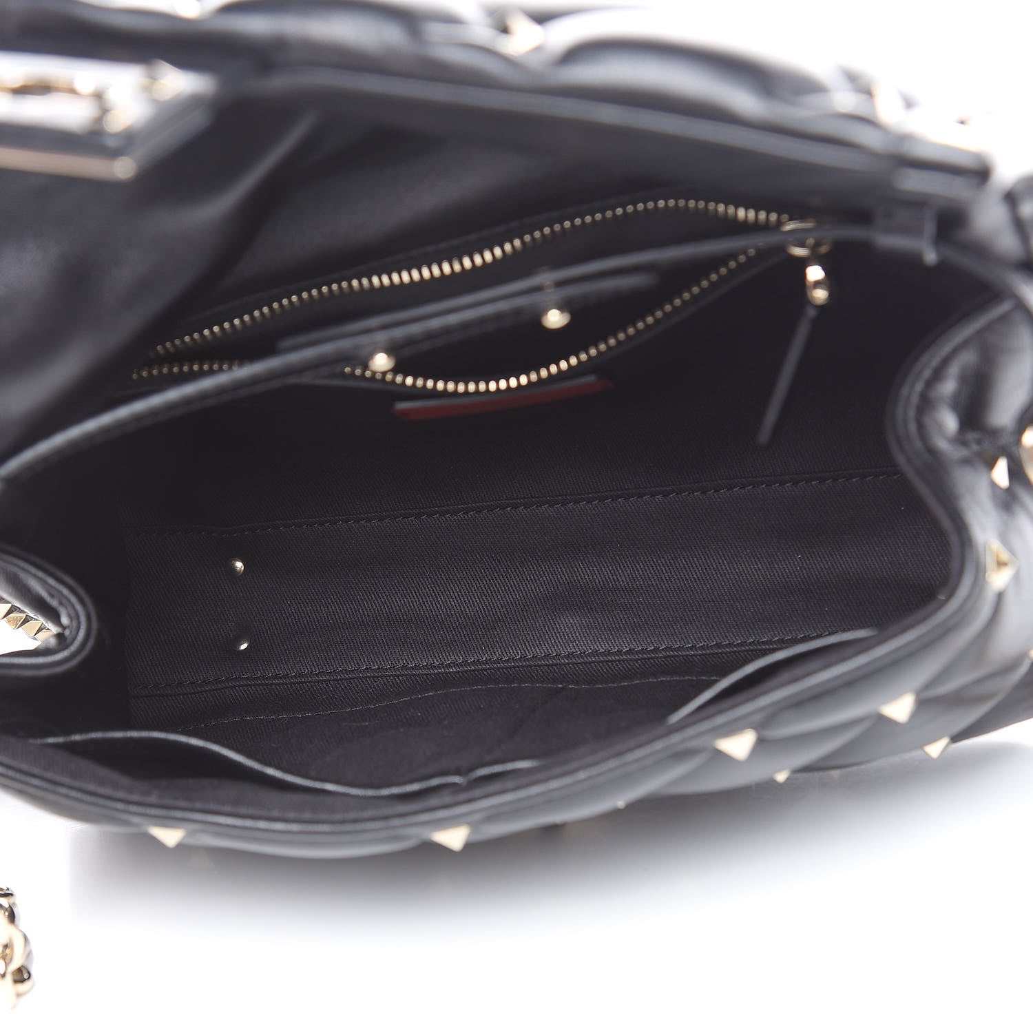 Valentino Garavani Nappa Candystud Crossbody Black 5 of 12