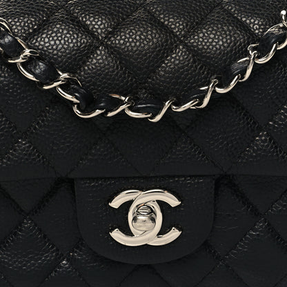 Chanel Caviar Quilted Mini Rectangular Flap Black 8 of 12