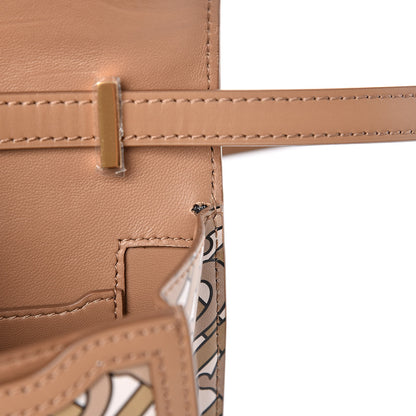 Burberry Calfskin Monogram Mini TB Bag Beige 9 of 9