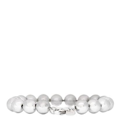 Tiffany Sterling Silver 10mm HardWear Ball Bracelet 2 of 5