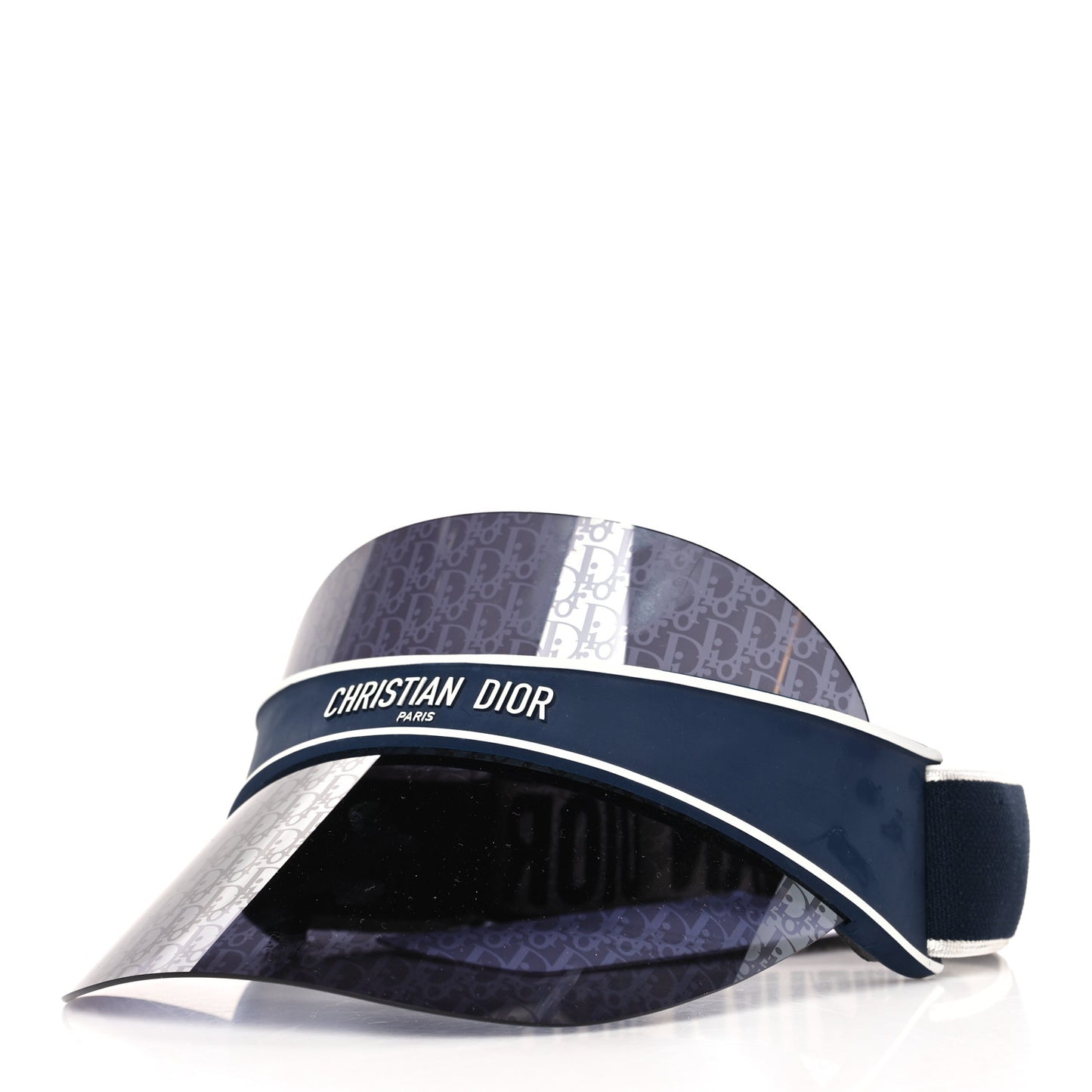 Oblique DiorClub V1U Sun Visor Blue