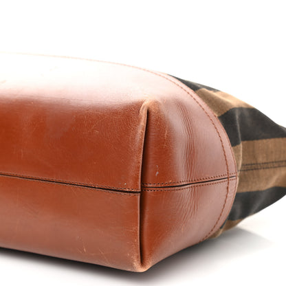 Fendi Pequin Cuoio Vegetale Medium Roll Tote Tobacco Cuoio Miele 9 of 12