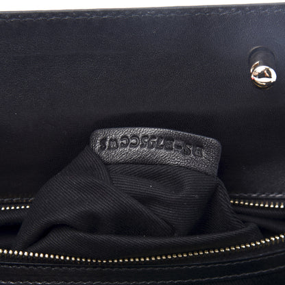 Valentino Garavani Calf Hair Lace Demetra Satchel Black 9 of 12