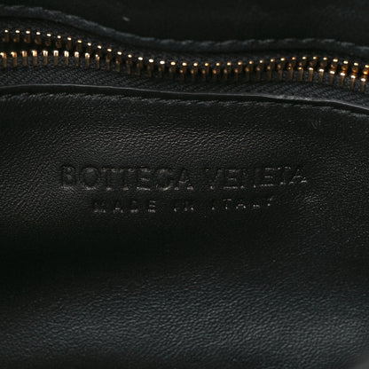 Bottega Veneta Lambskin Maxi Intreccio Padded Chain Cassette Crossbody Bag Black 6 of 9