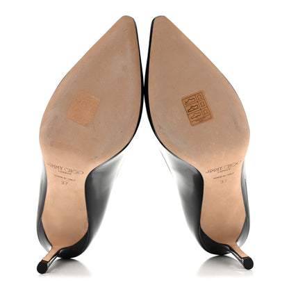 Jimmy Choo Patent Romy 85 Pumps 37 Black 6 of 10