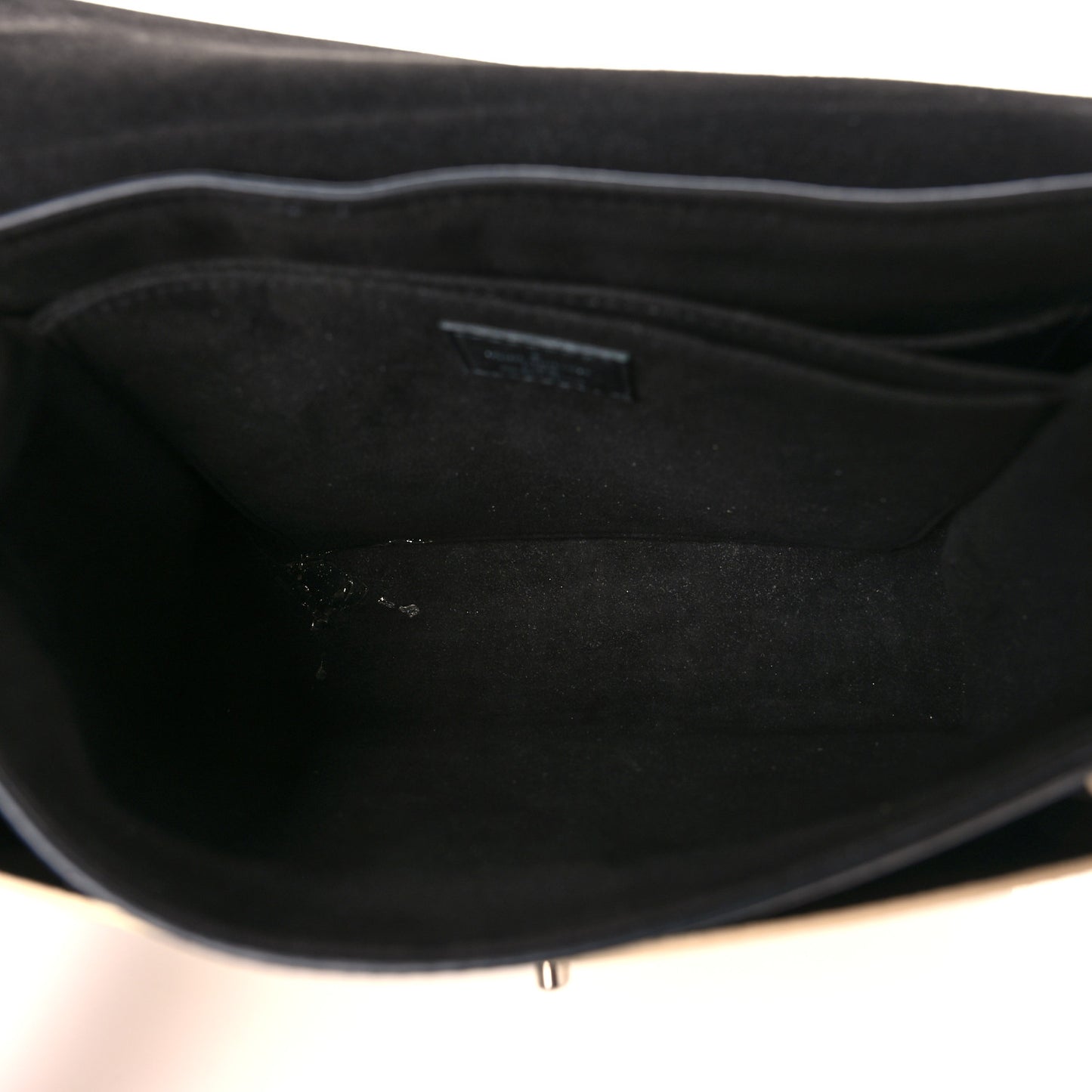 Soft Calfskin My Lockme Top Handle Vanille Black