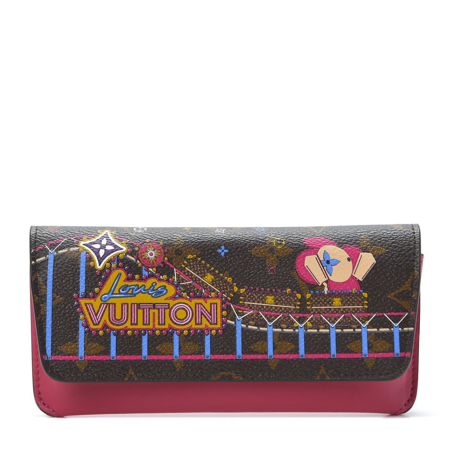 Monogram 2020 Christmas Animation Roller Coaster Woody Glasses Case Pivoine