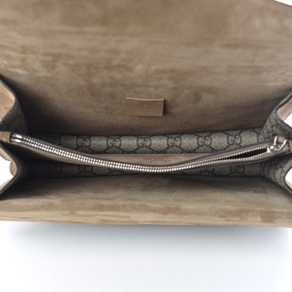 Gucci GG Supreme Monogram Small Dionysus Shoulder Bag Taupe 6 of 11