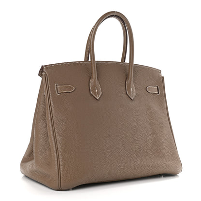 Hermes Togo Birkin 35 Etoupe 3 of 11