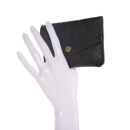 Louis Vuitton Empreinte Key Pouch Black 2 of 8