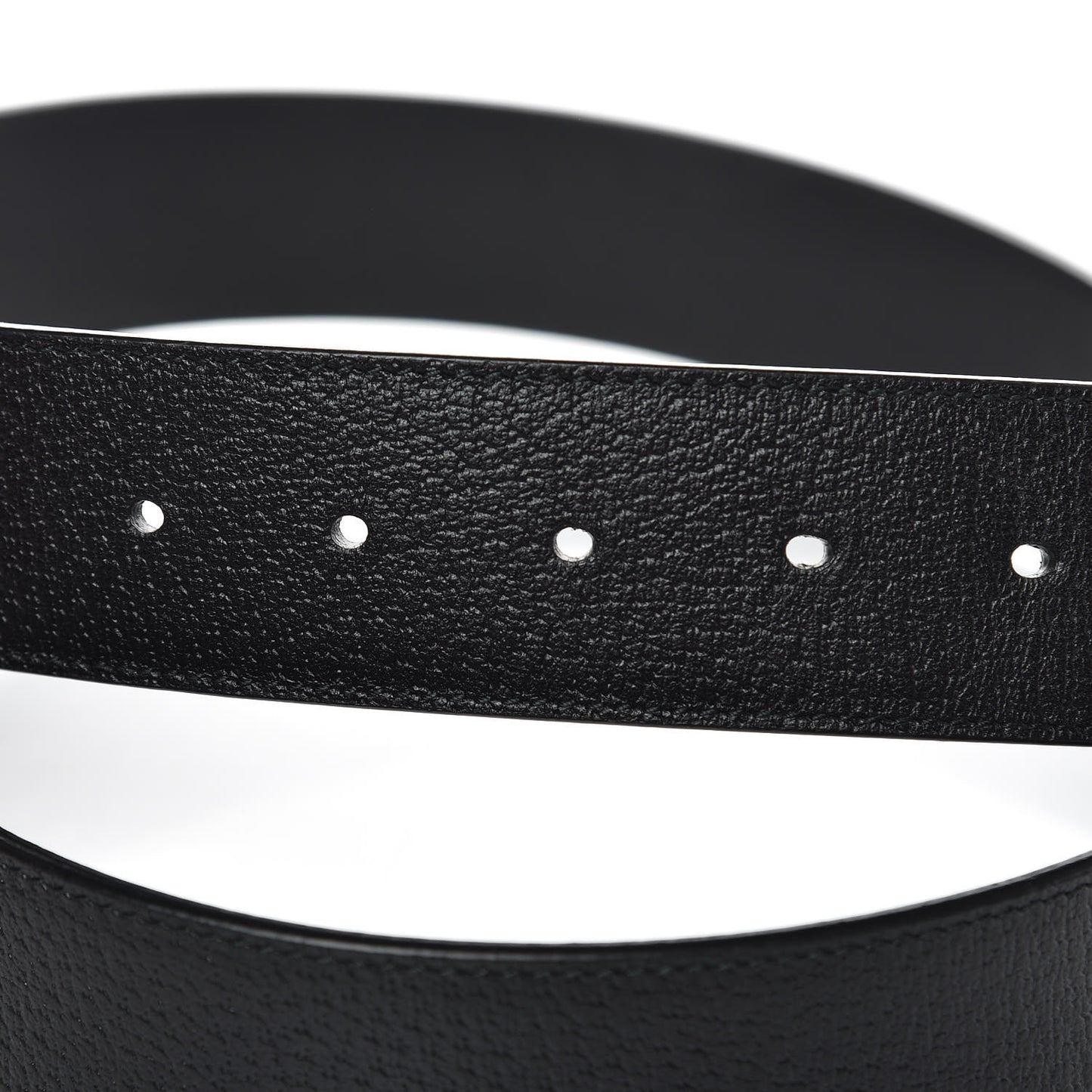 Textured Calfskin Double G 40mm Belt 110 44 Black