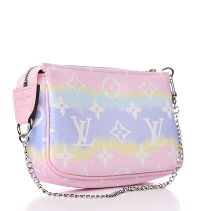Louis Vuitton Monogram Escale Mini Pochette Accessories Pastel 3 of 10