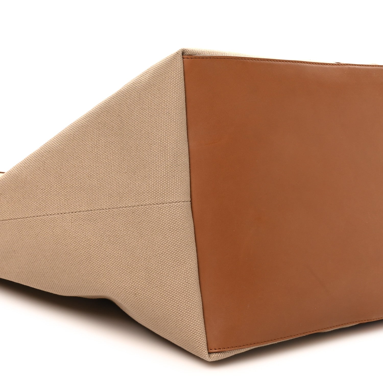 Saint Laurent Canvas Calfskin Y Tote Desert Dust Brick 9 of 10