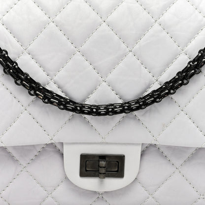 Chanel Aged Calfskin 2.55 Reissue 226 Flap White 8 of 10