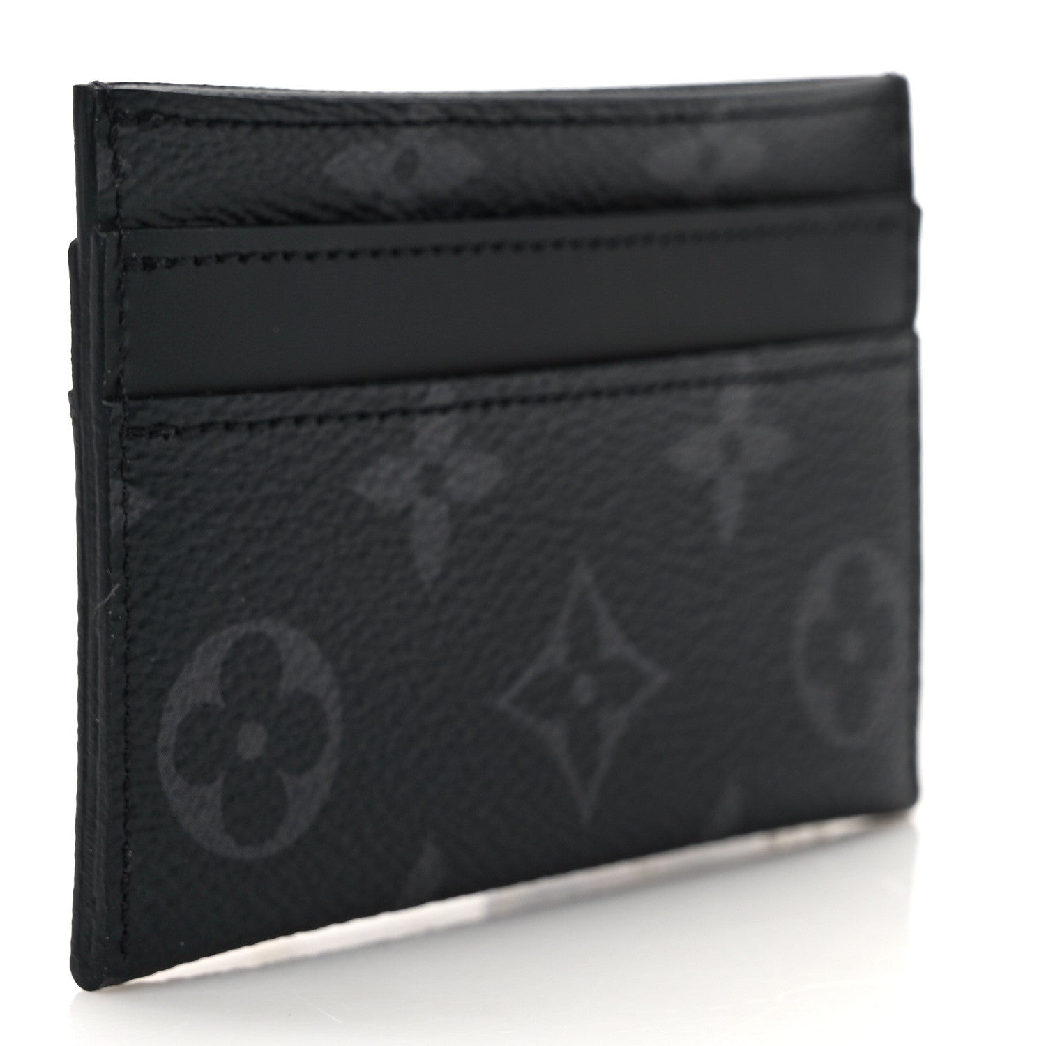 Louis Vuitton Monogram Eclipse Porte-Cartes Double Card Holder 3 of 8
