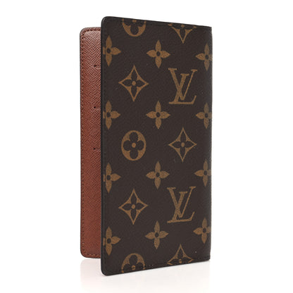 Louis Vuitton Monogram Checkbook Holder Case Wallet 2 of 9