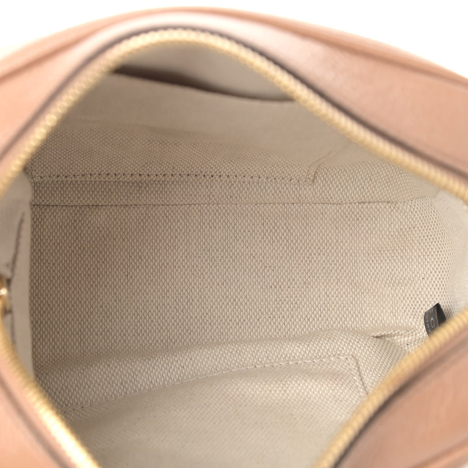 Gucci Pebbled Calfskin Small Soho Disco Bag Camelia 5 of 10