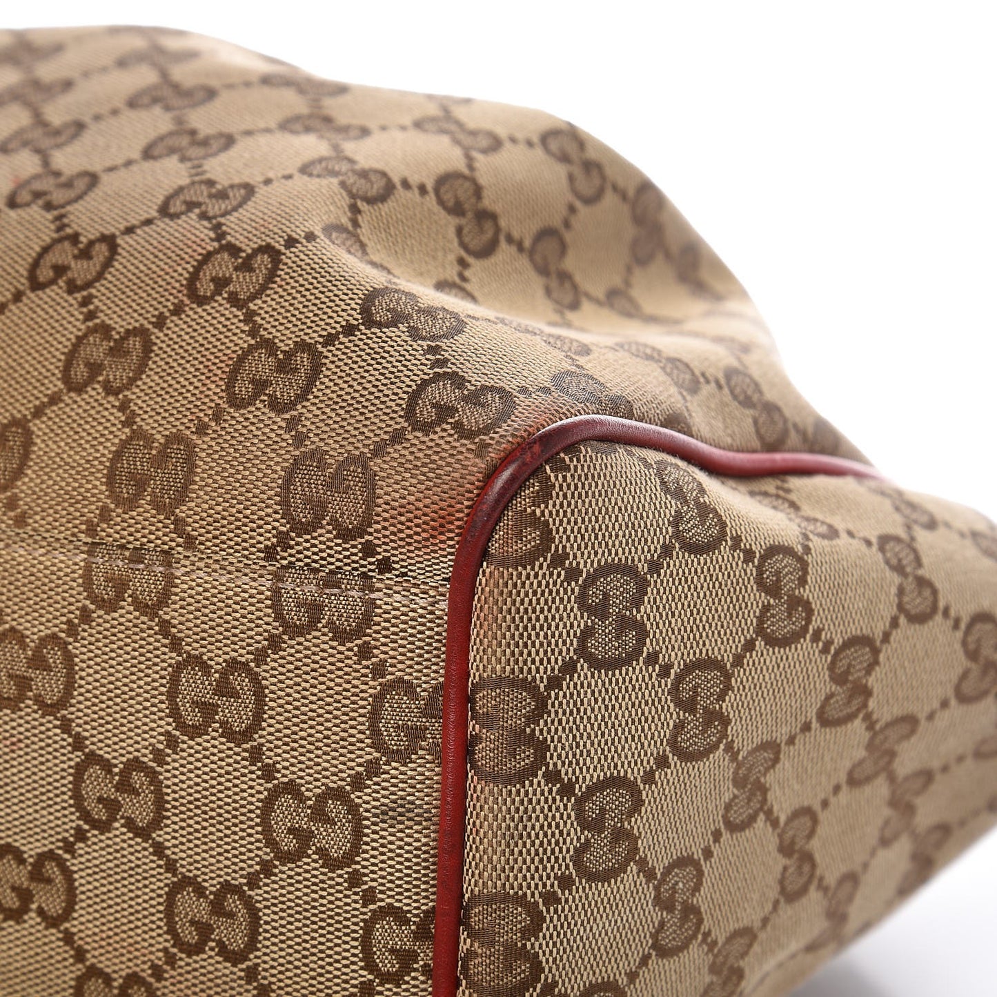 Monogram Medium Sukey Tote Red